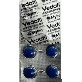 威達挺膜衣錠 Vedafil (4錠/盒) Sildenafil 100mg