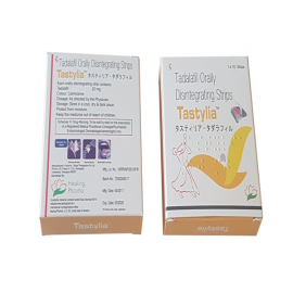 口溶片犀利士 盒裝 10小包  Tastylia (Tadalafil Oral Strips 20mg)